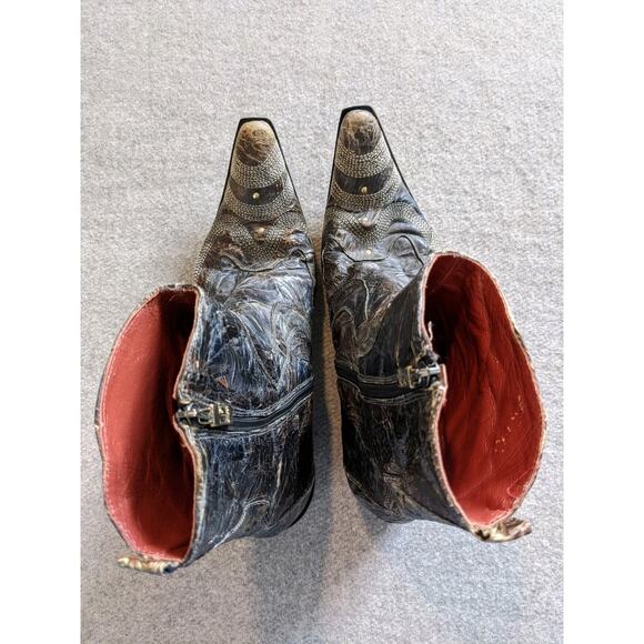 Ghost Italy Mens Boots Mens Size 8 Vero Cuoio Leather Multicolor Western Style main image 11